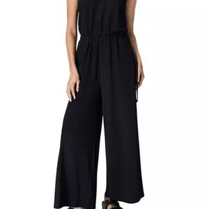 Sweaty Betty Cruise Cupro Large Black Jumpsuit
